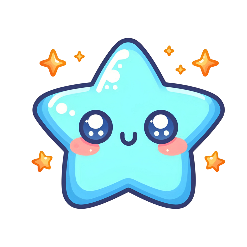 Happy Star Cartoon png