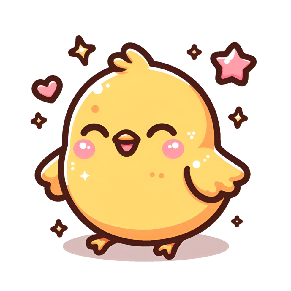 Adorable Chicken Face png