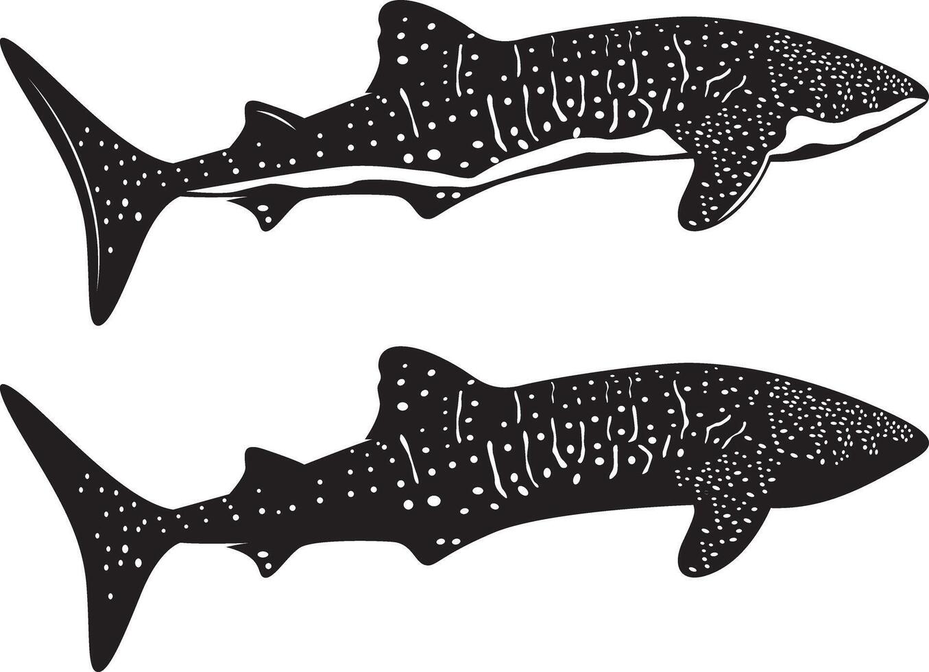 Whale Shark, Marine Life, Whale Shark Cut Files vector