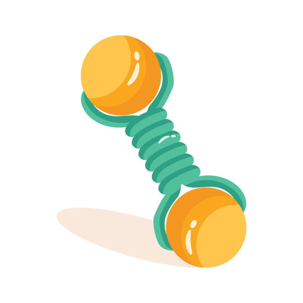 A 2d icon featuring cute cat toy piece vector