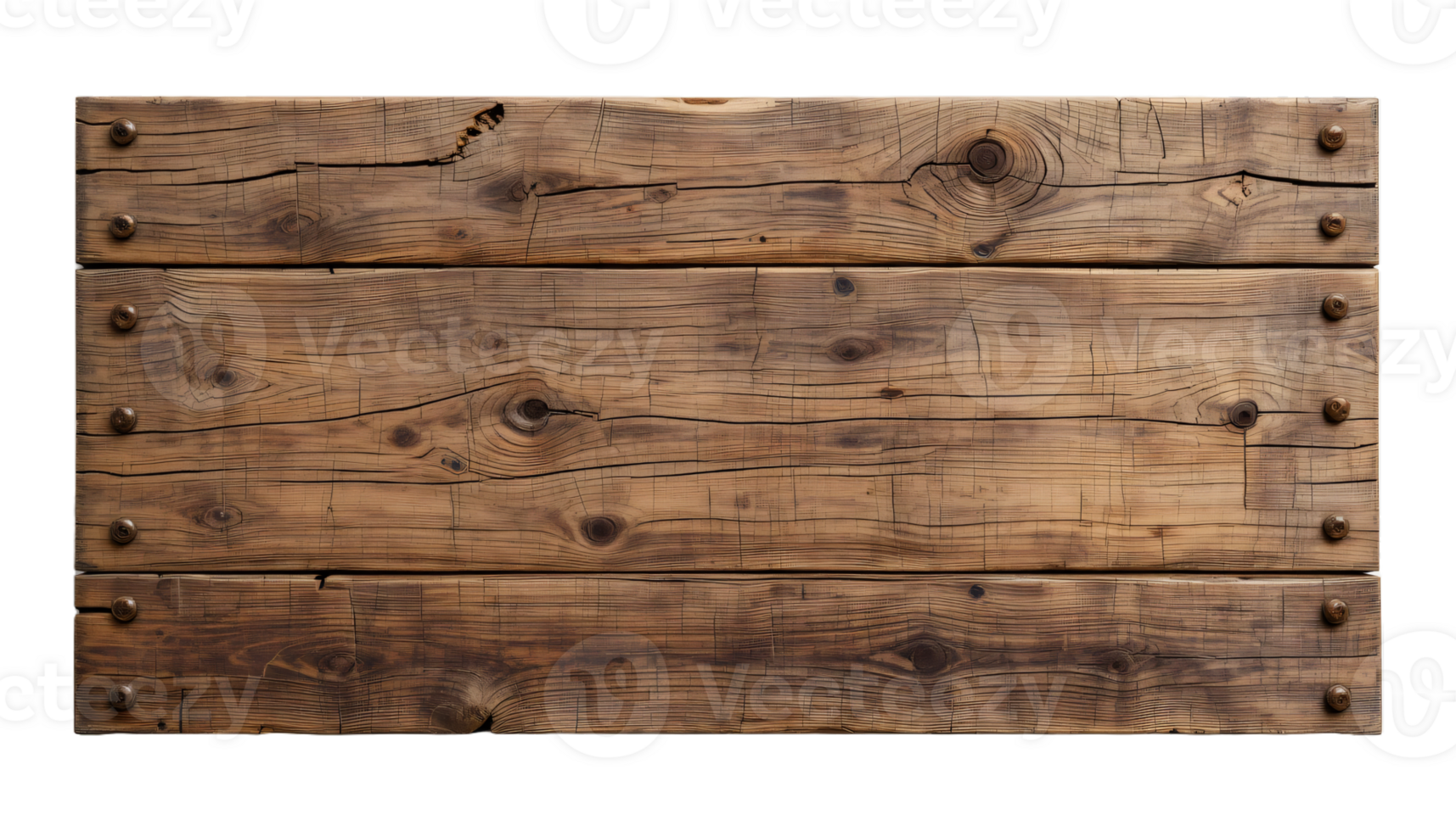 Old weathered wood slab with natural patterns, Rustic Wood Panel, , isolated on transparent background png