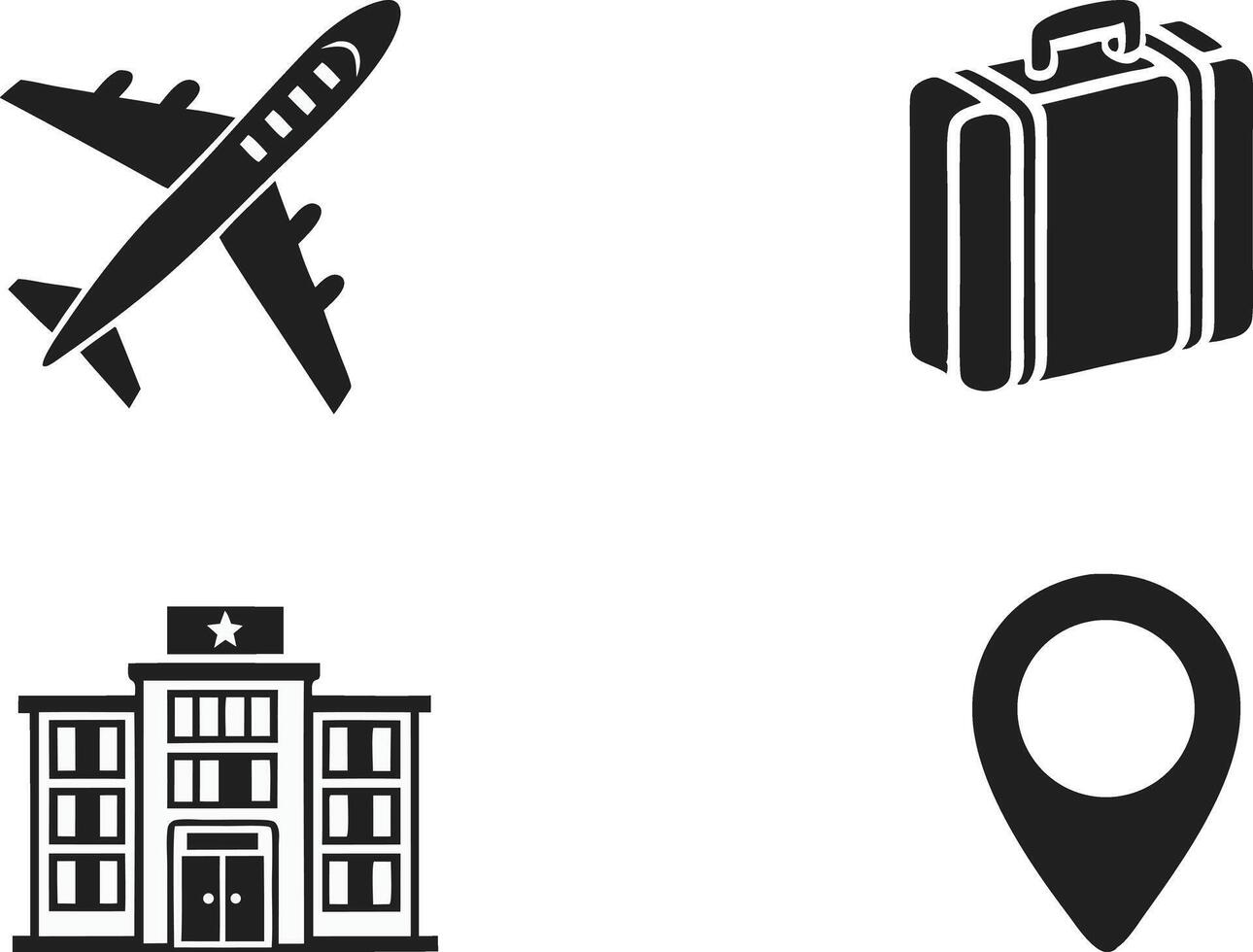 Tourism and Adventure Icon Design vector