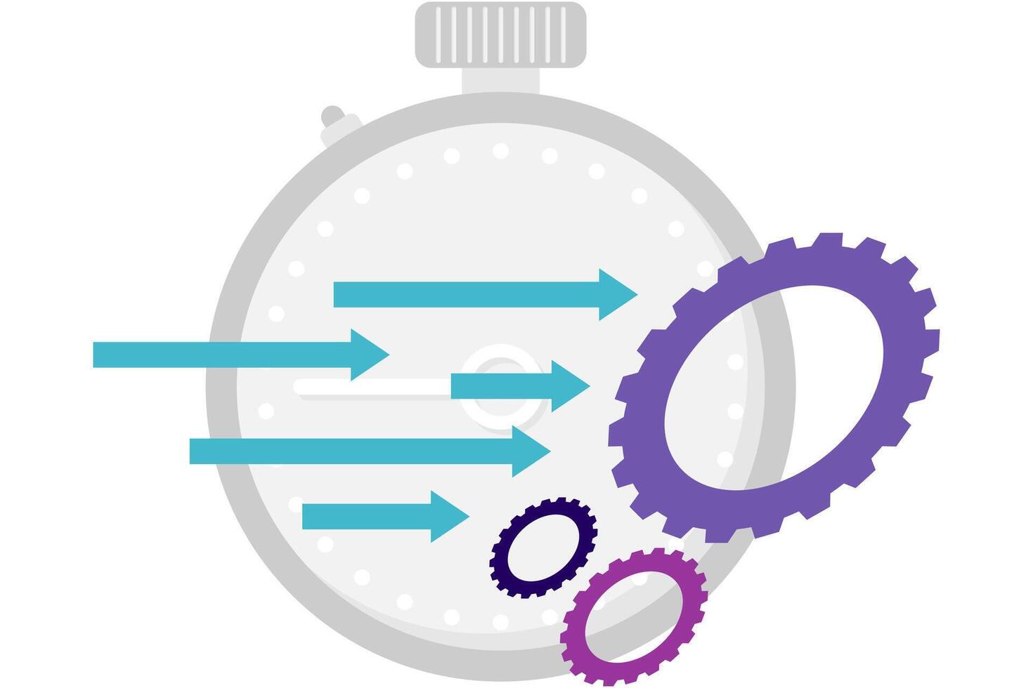 operational efficiency,economic and business growth vector