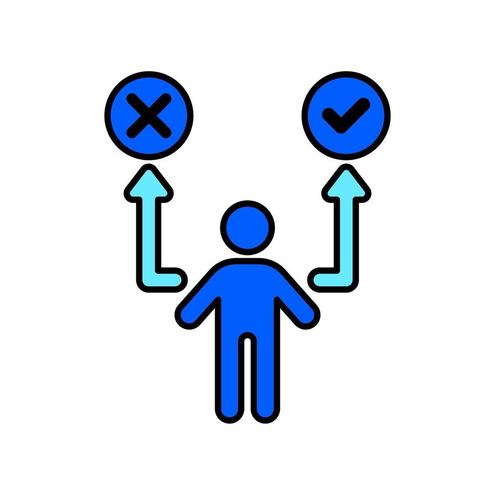Icon a accountability, isolated against a clean background. vector