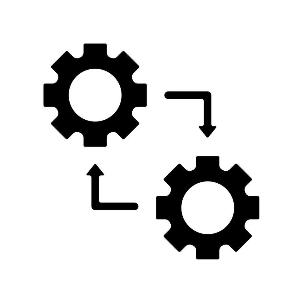 Icon a optimization, isolated against a clean background. vector