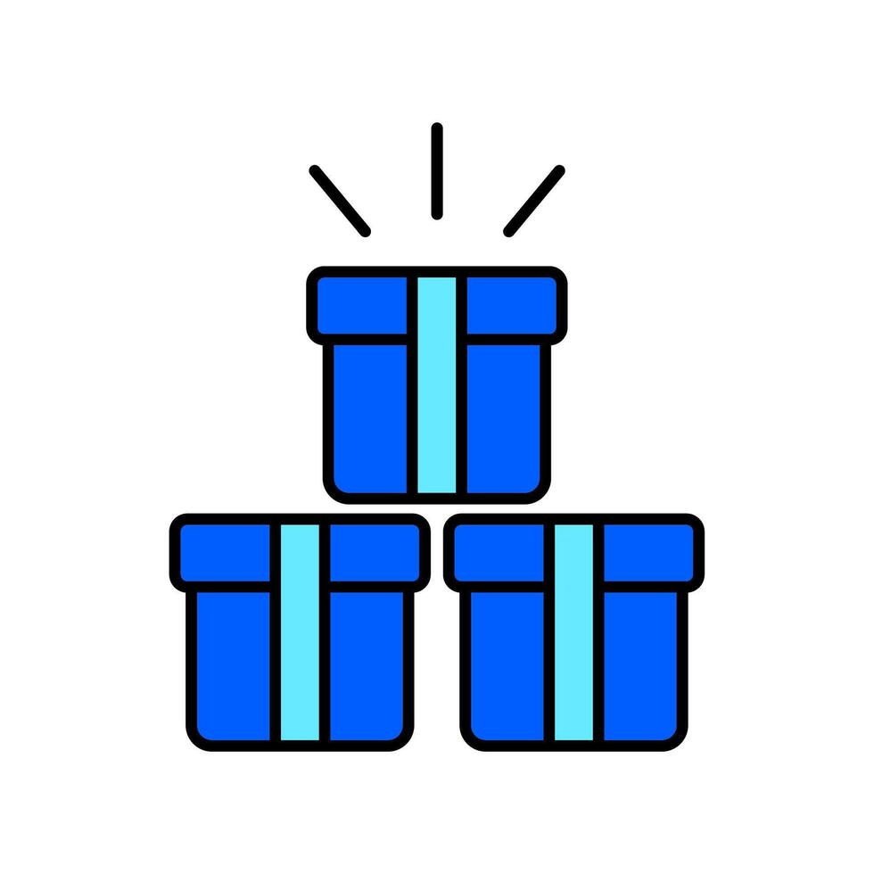 Icon a product, isolated against a clean background vector