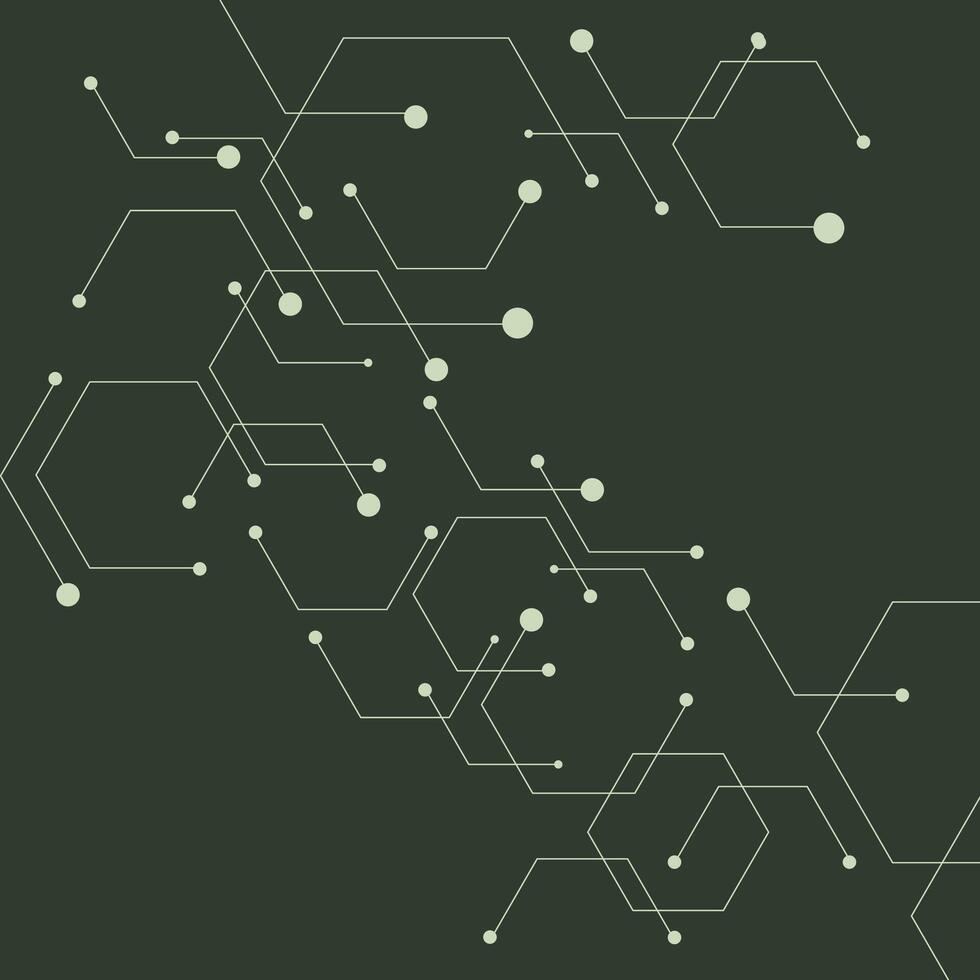 Luxury trendy decorative design perfect abstract illustration green artwork vector