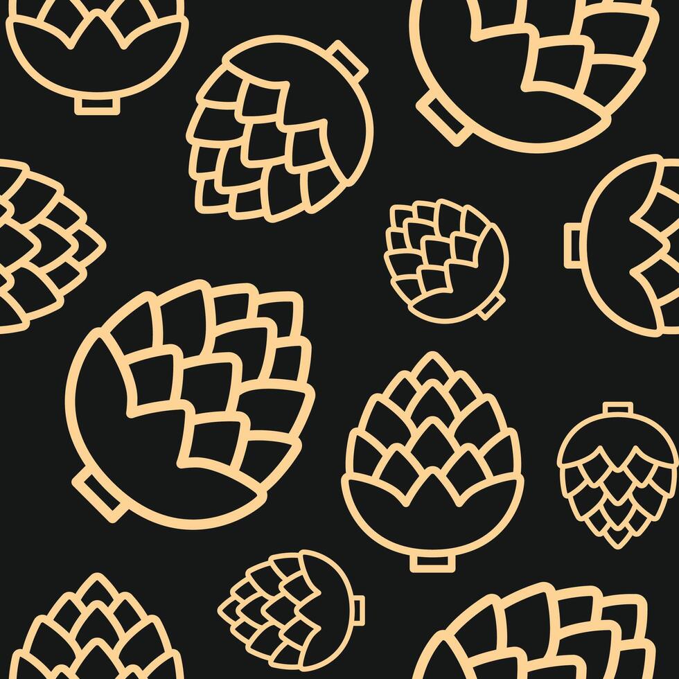 Artichokes Luxury trendy useful design attractive abstract illustration artwork vector