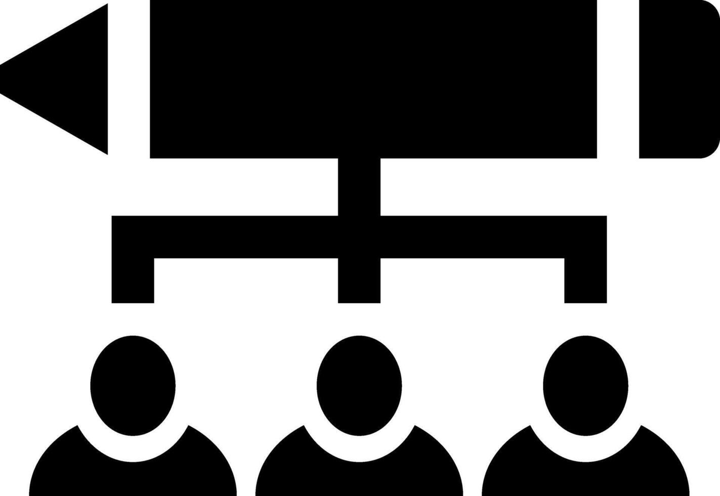 Rounded Filled Networking Icon vector