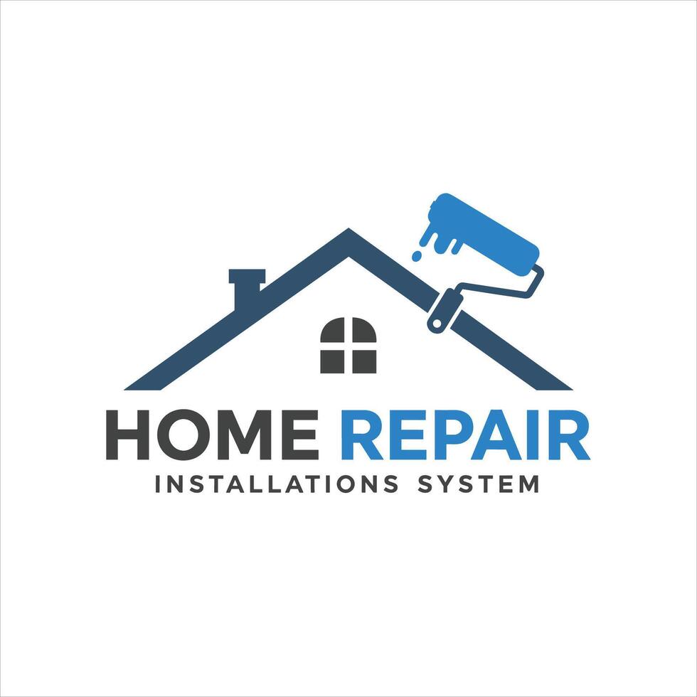 Home Repair Logo Template Design vector