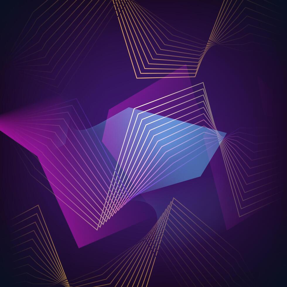Modern Tech-Inspired Wave Patterns in Motion vector