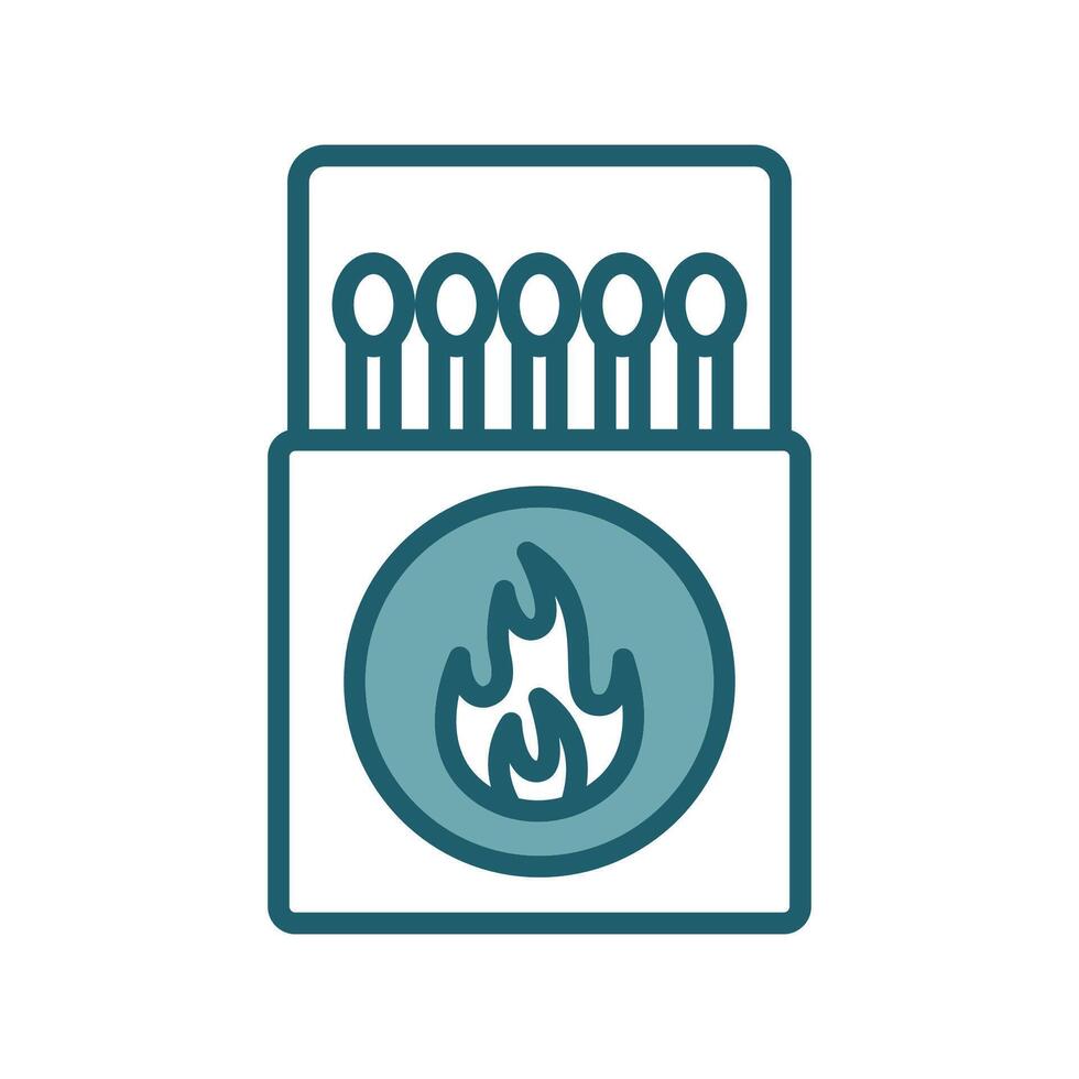 Burning Matchstick Pack vector