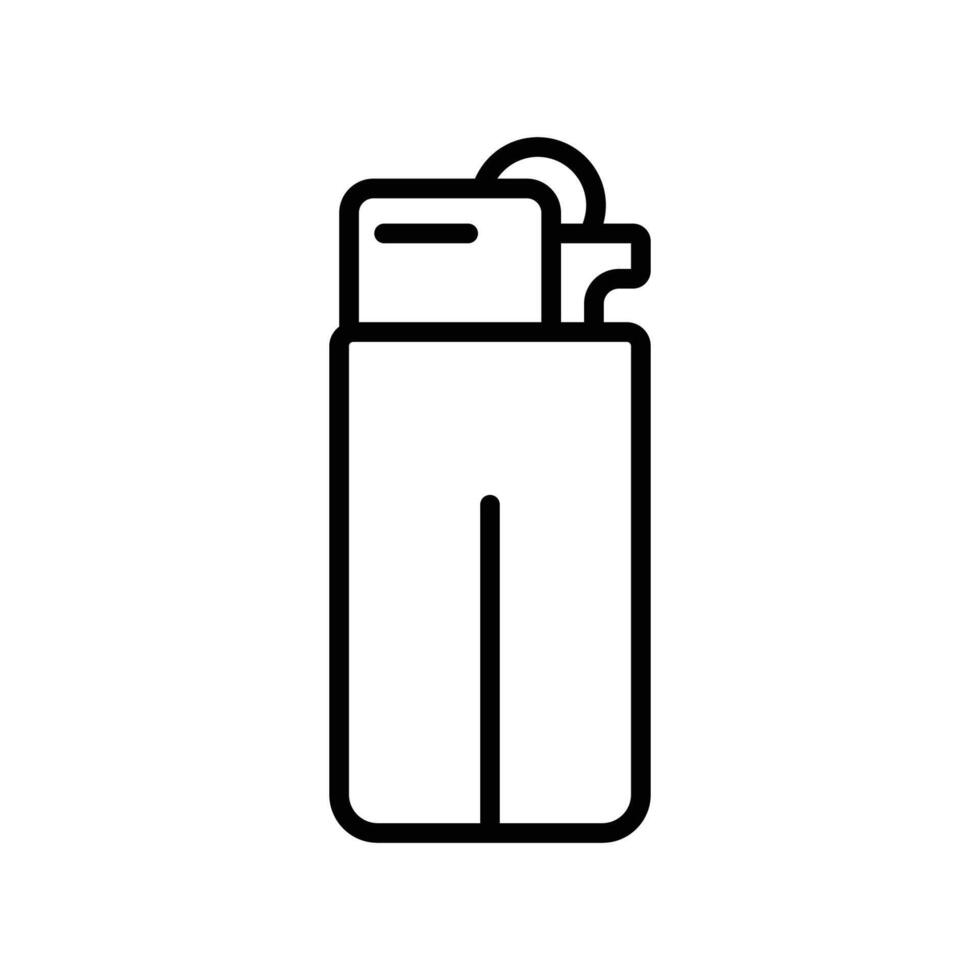Lighter Front Side View Set vector