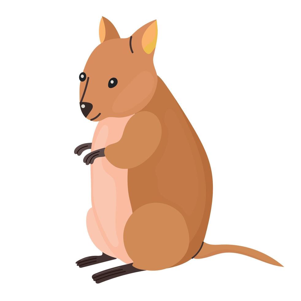 Quokka icon clipart avatar logotype isolated illustration vector