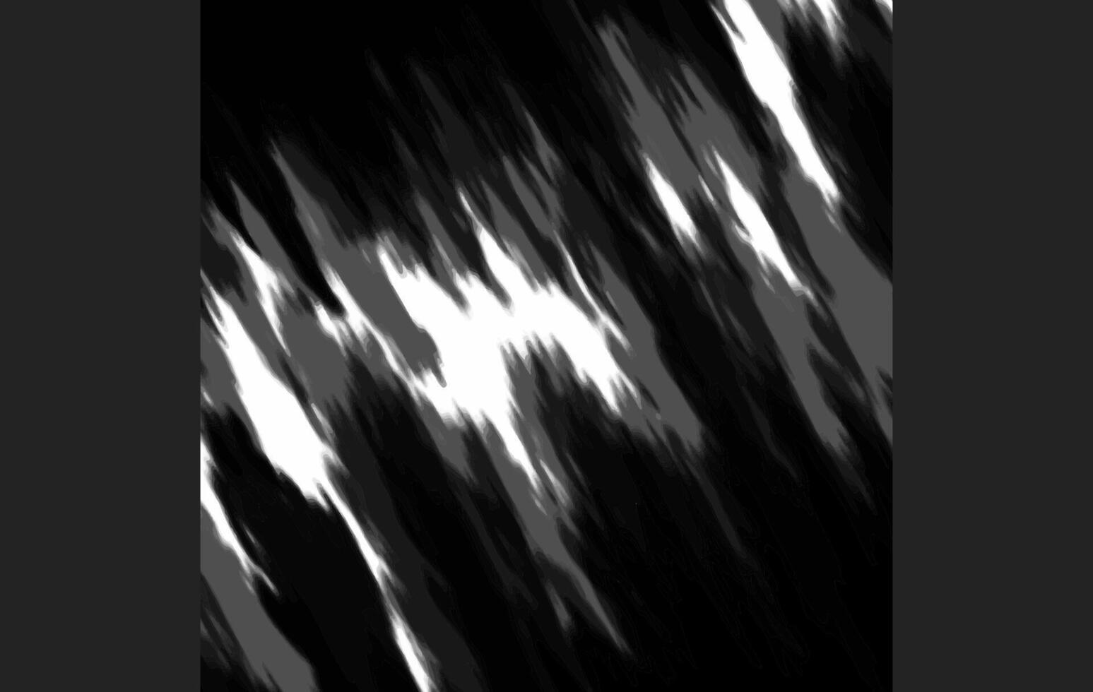 Abstract Black and White Brushstroke Composition vector