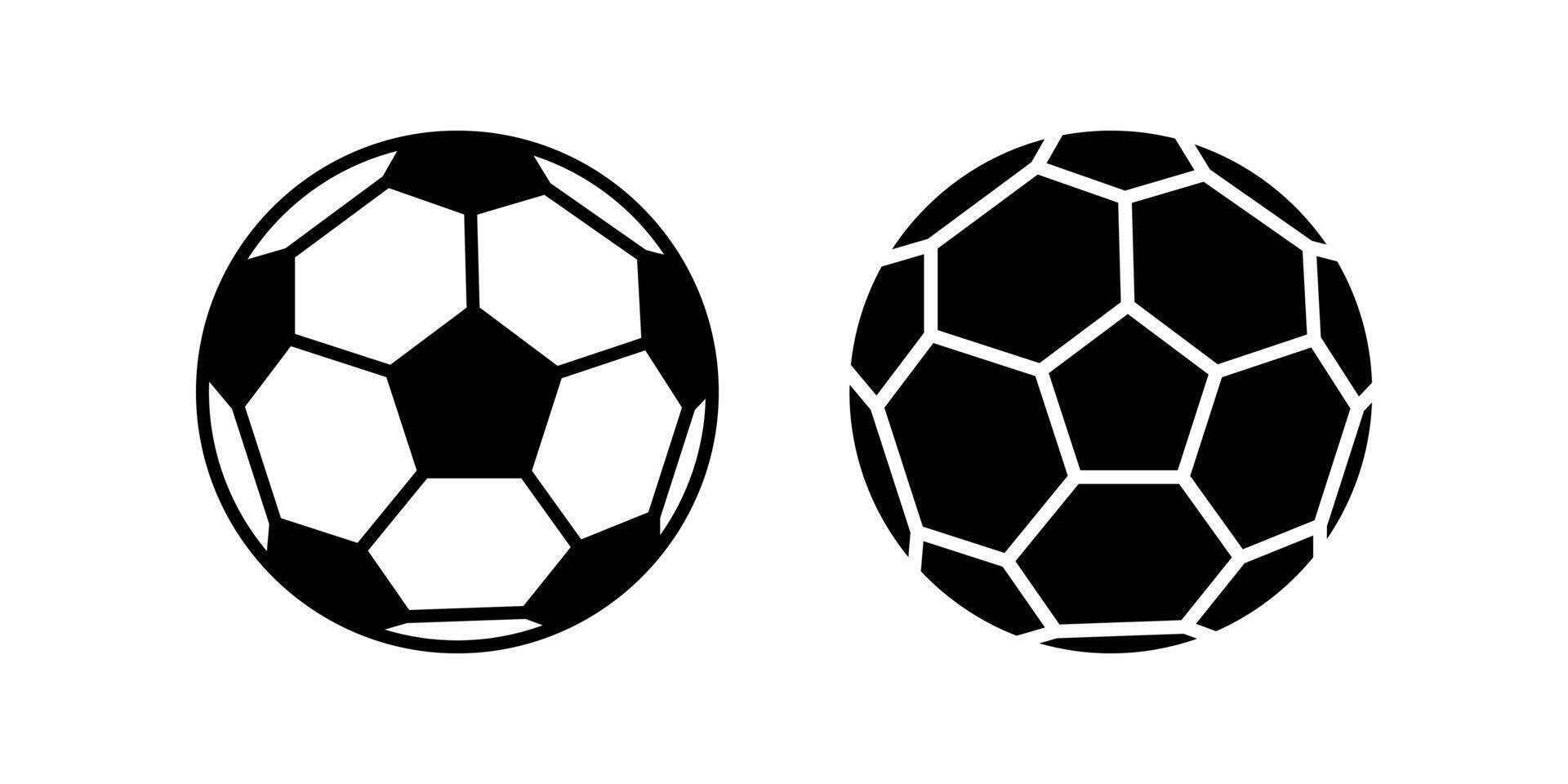 Soccer Ball icon set. for mobile concept and web design. illustration vector