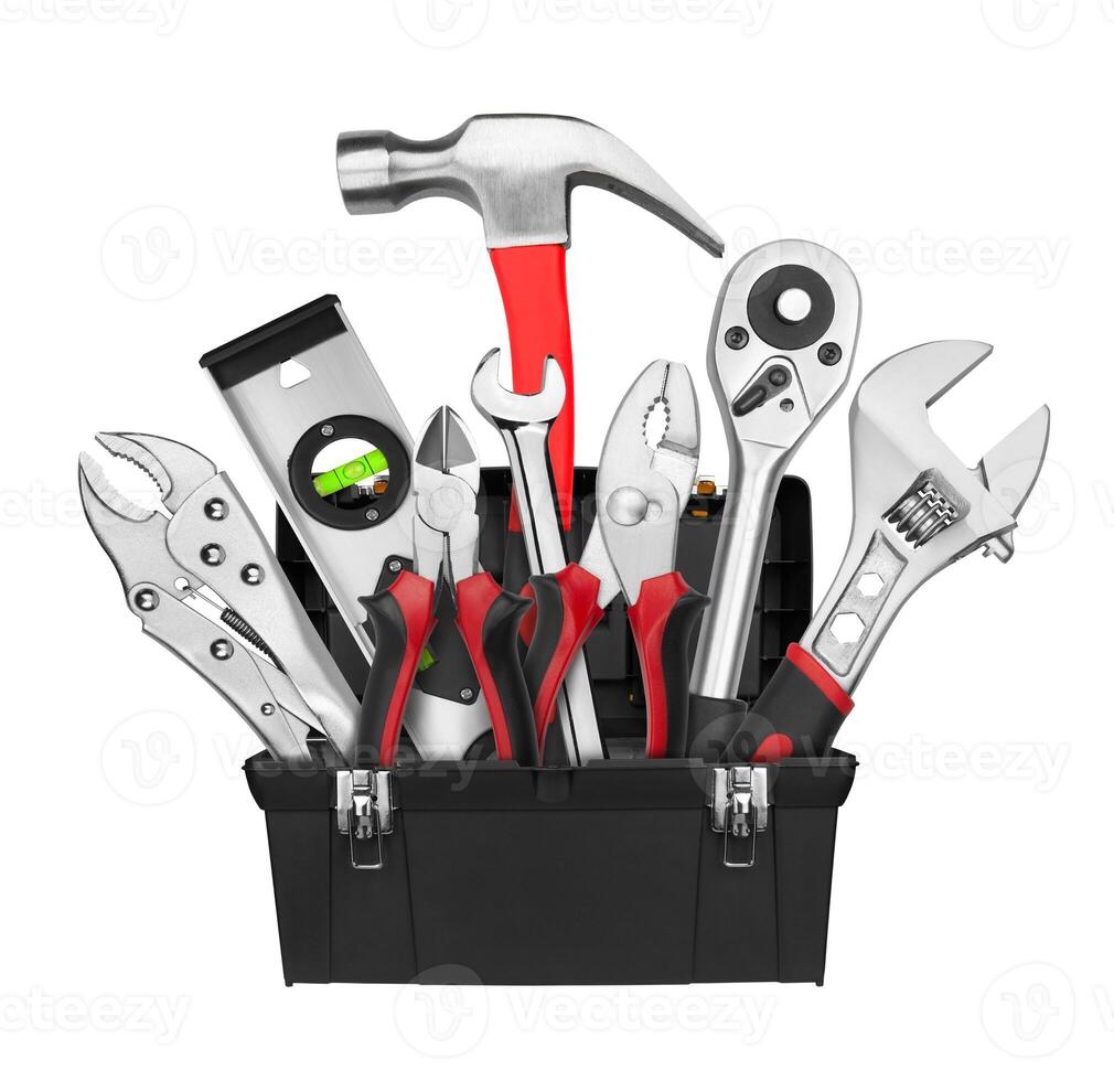 Many Tools in tool box photo