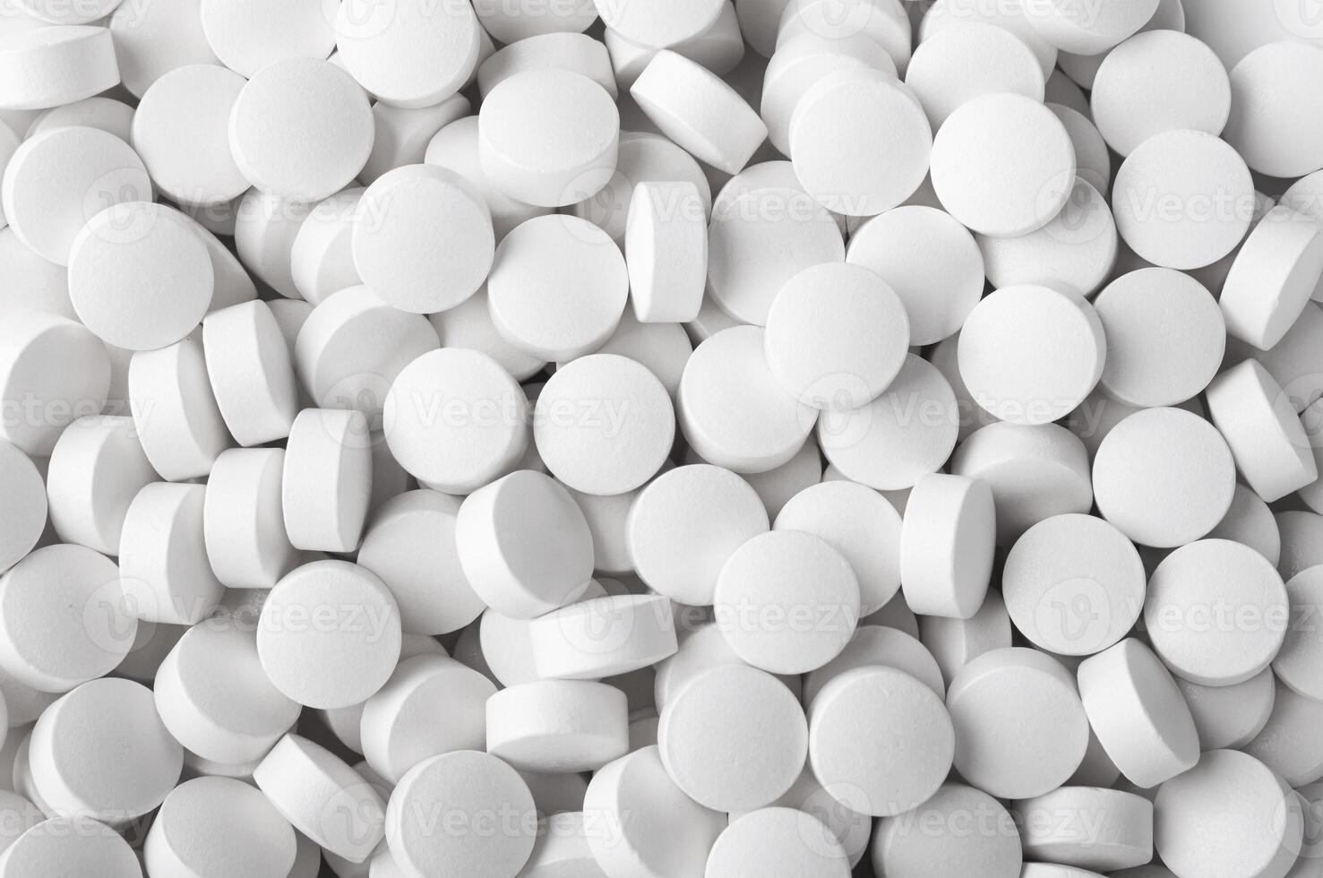 White pills close up photo