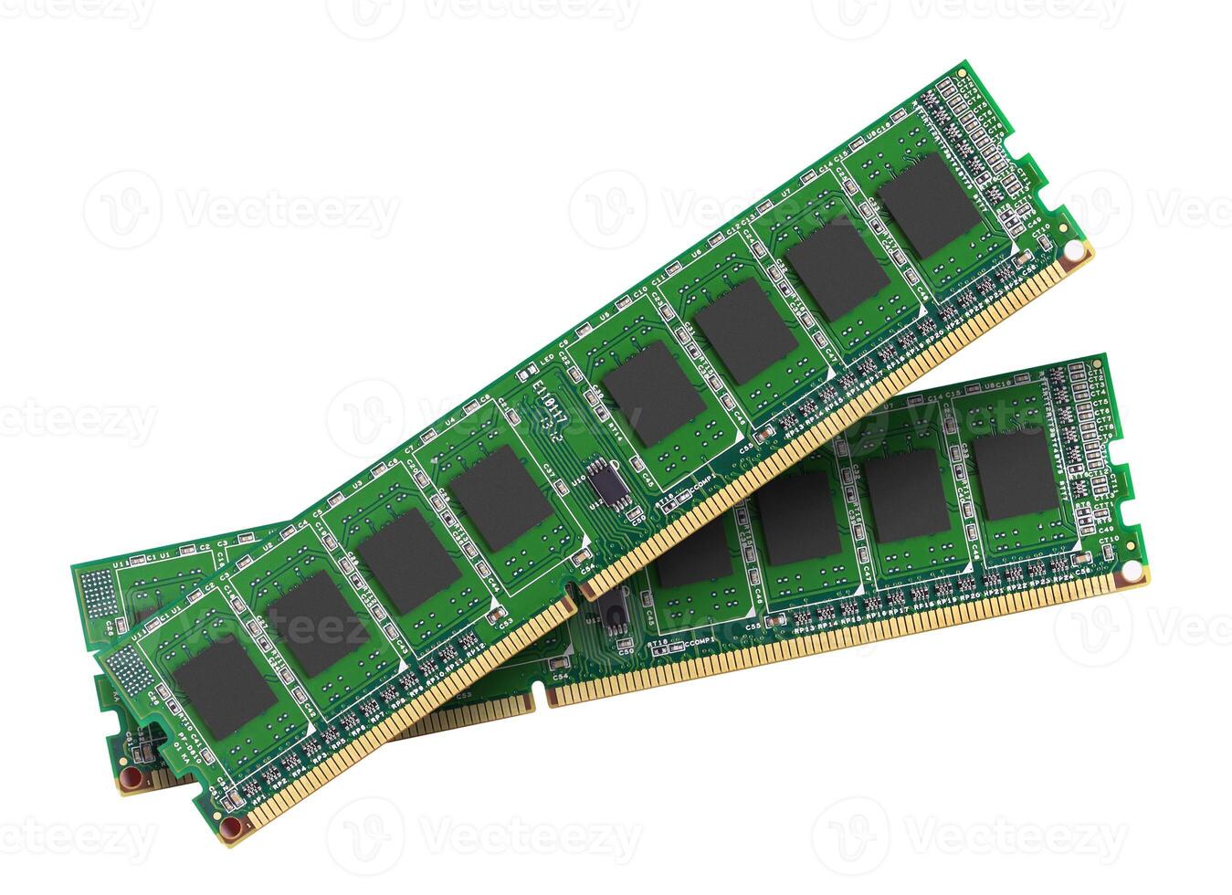 DDR RAM memory module photo
