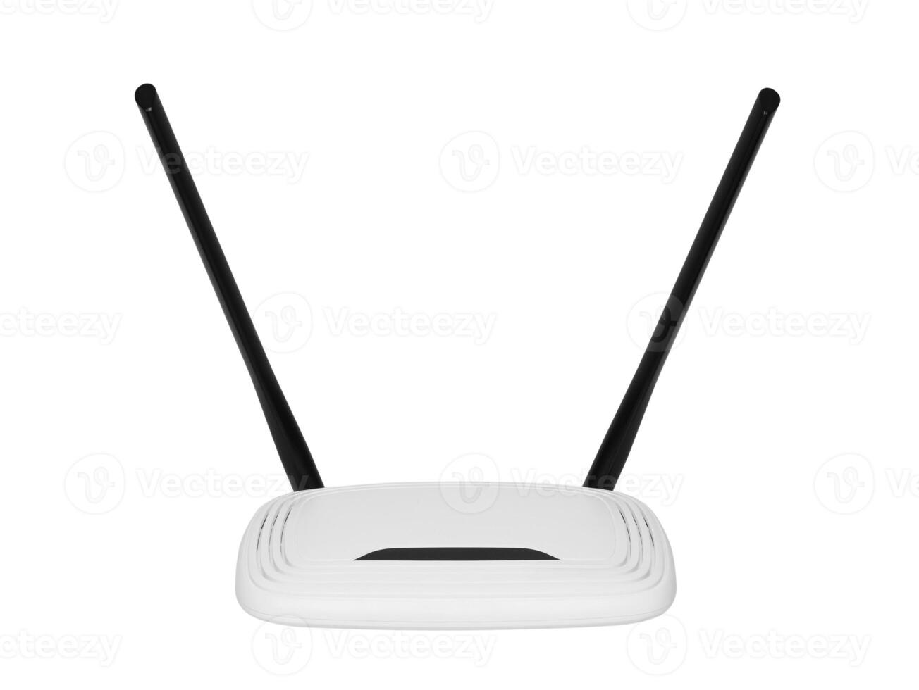 Wireless Wi-fi Router with antennas photo