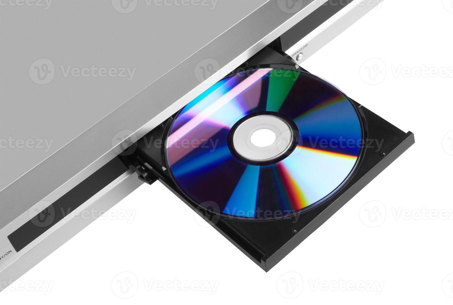 DVD player ejecting disc photo