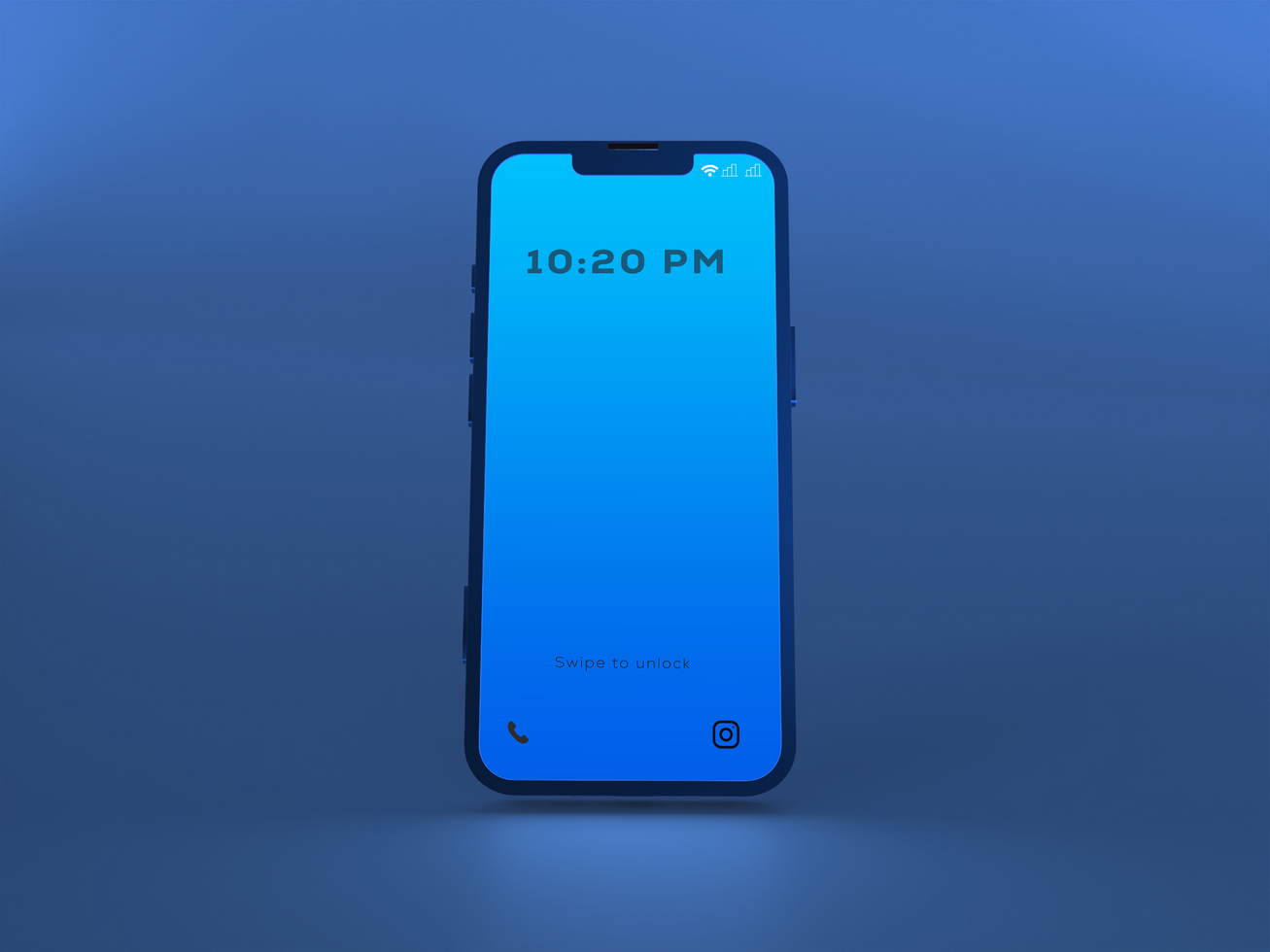 Phone Mockup for App UI Presentation psd
