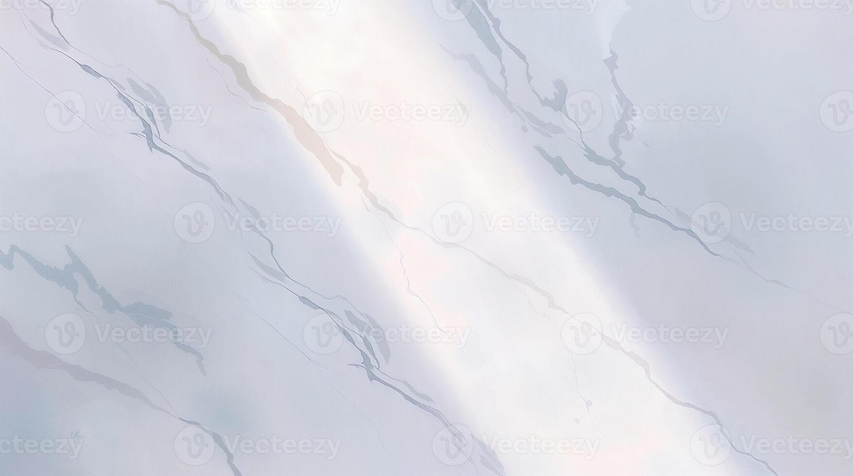 Marble textures with pastel tones, atmospheric mist, and uneven lighting to convey a conceptual, unfinished visual approach. photo