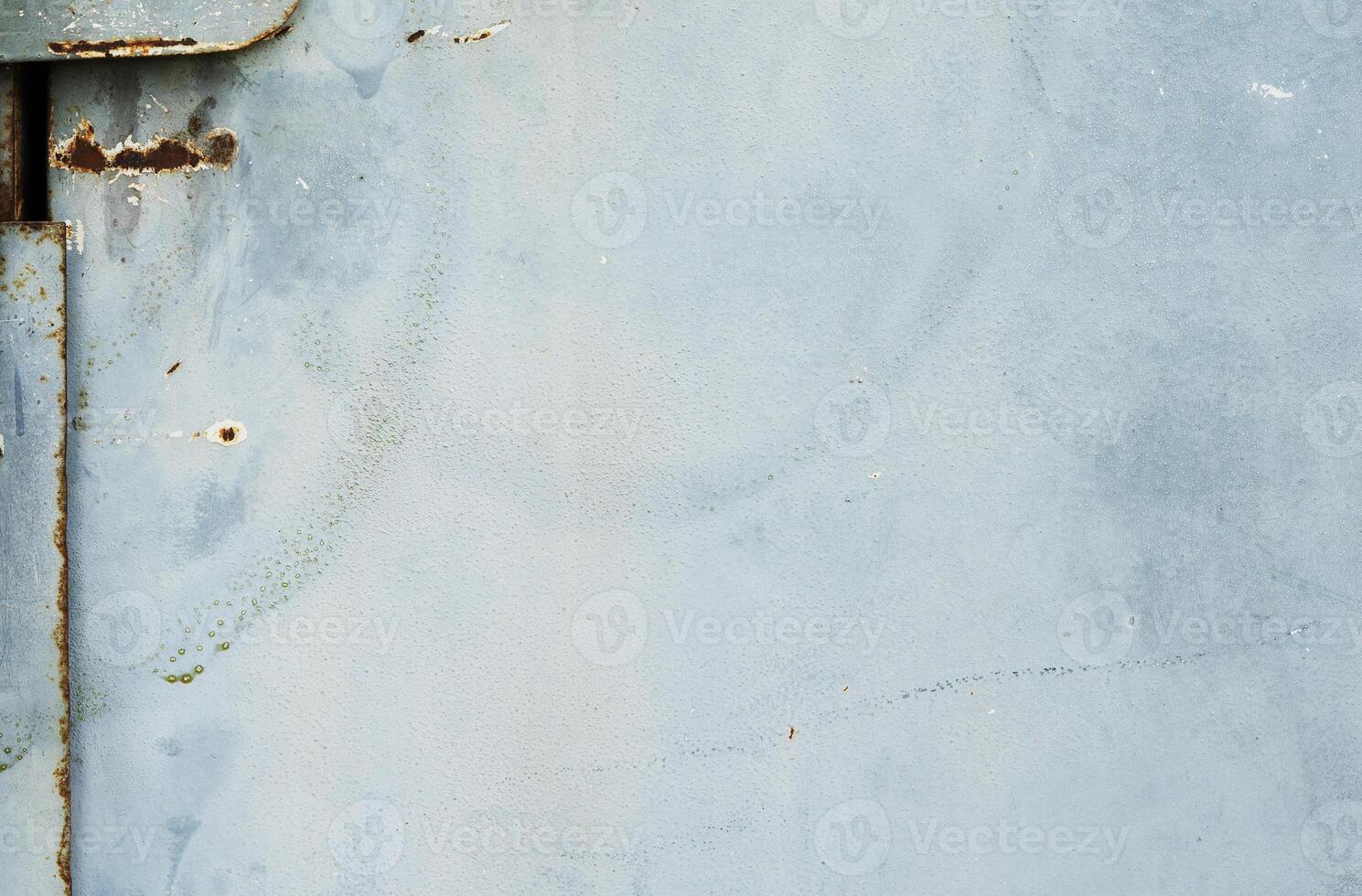 background of rust texture on the iron door wall photo