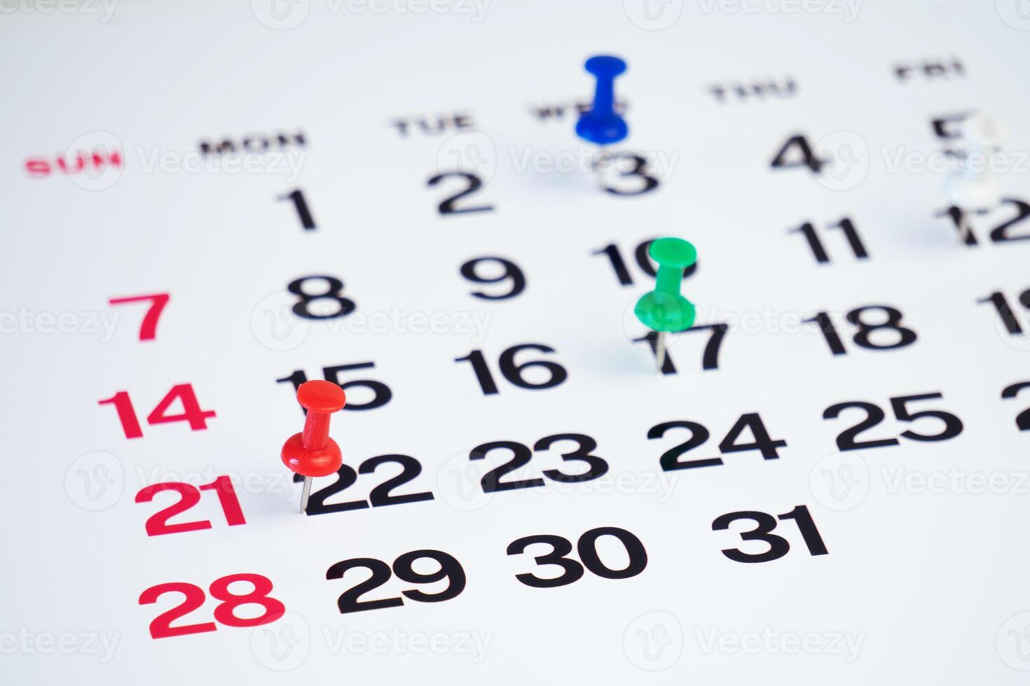 background of schedule calendar for copy space photo