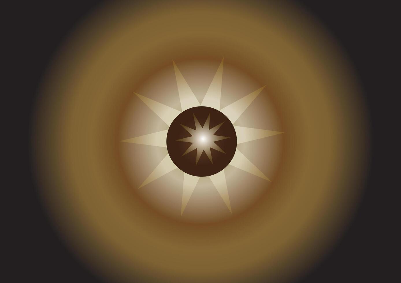 eye brown background vector