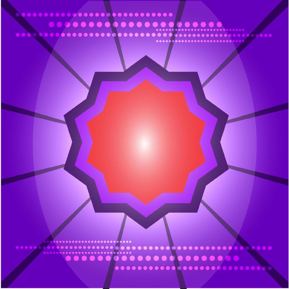 violate star background vector