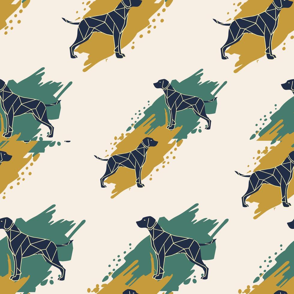 seamless pattern with animals vector