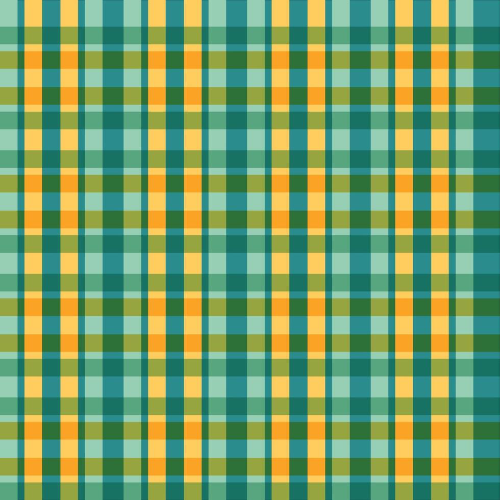 Blue and Yellow - Gingham vector