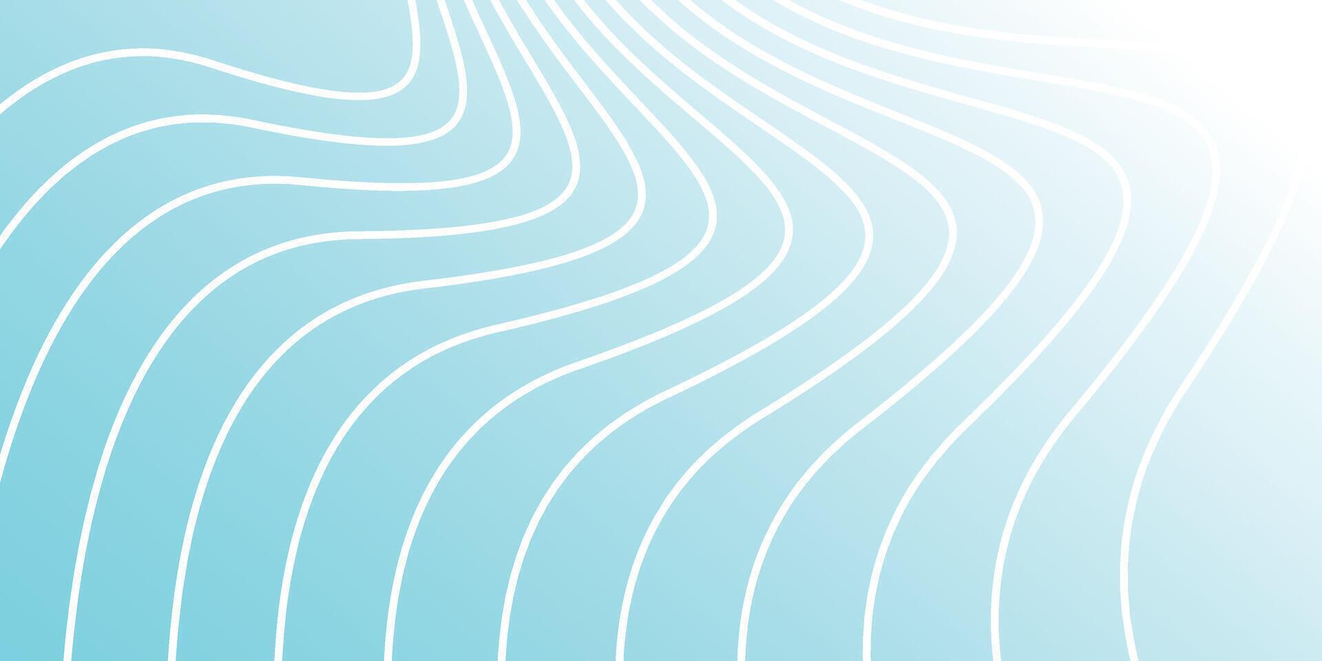 Background Wavy Shape Line Gradient Blue White vector