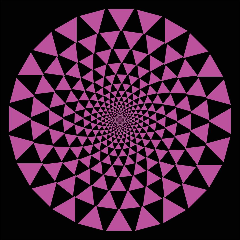 Radial Symmetry Botanical Design vector