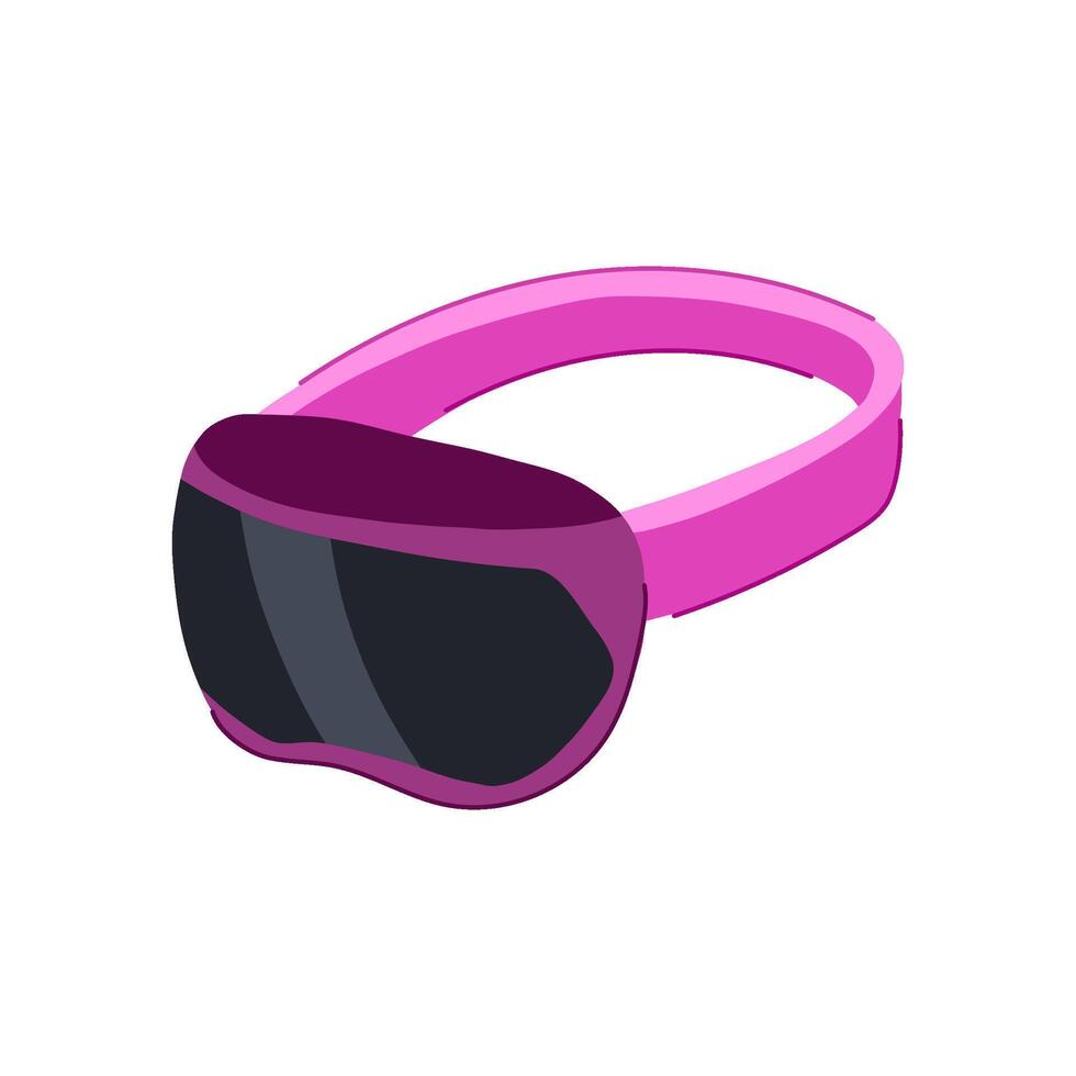 technology augmented reality ar glasses cartoon item vector