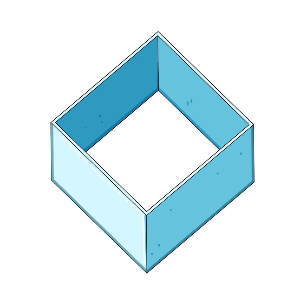 cookie cutter cartoon item vector