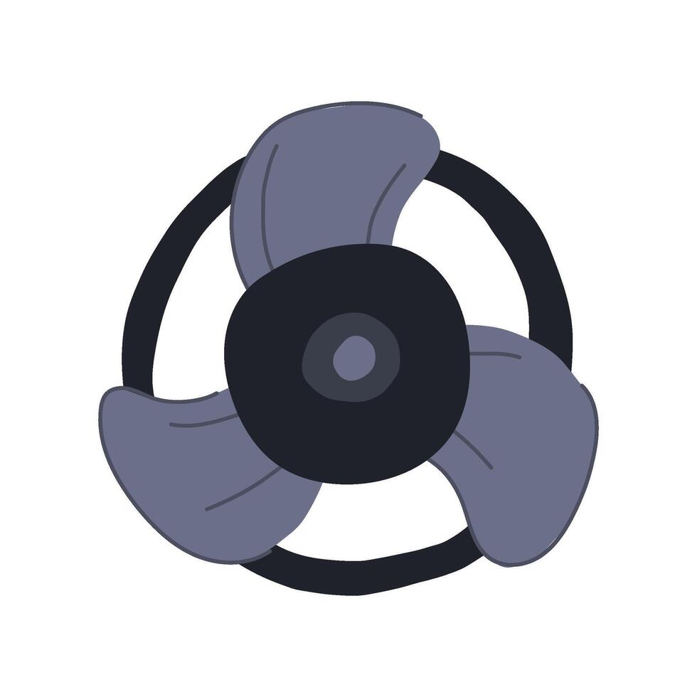 speed cooling fancartoon item vector