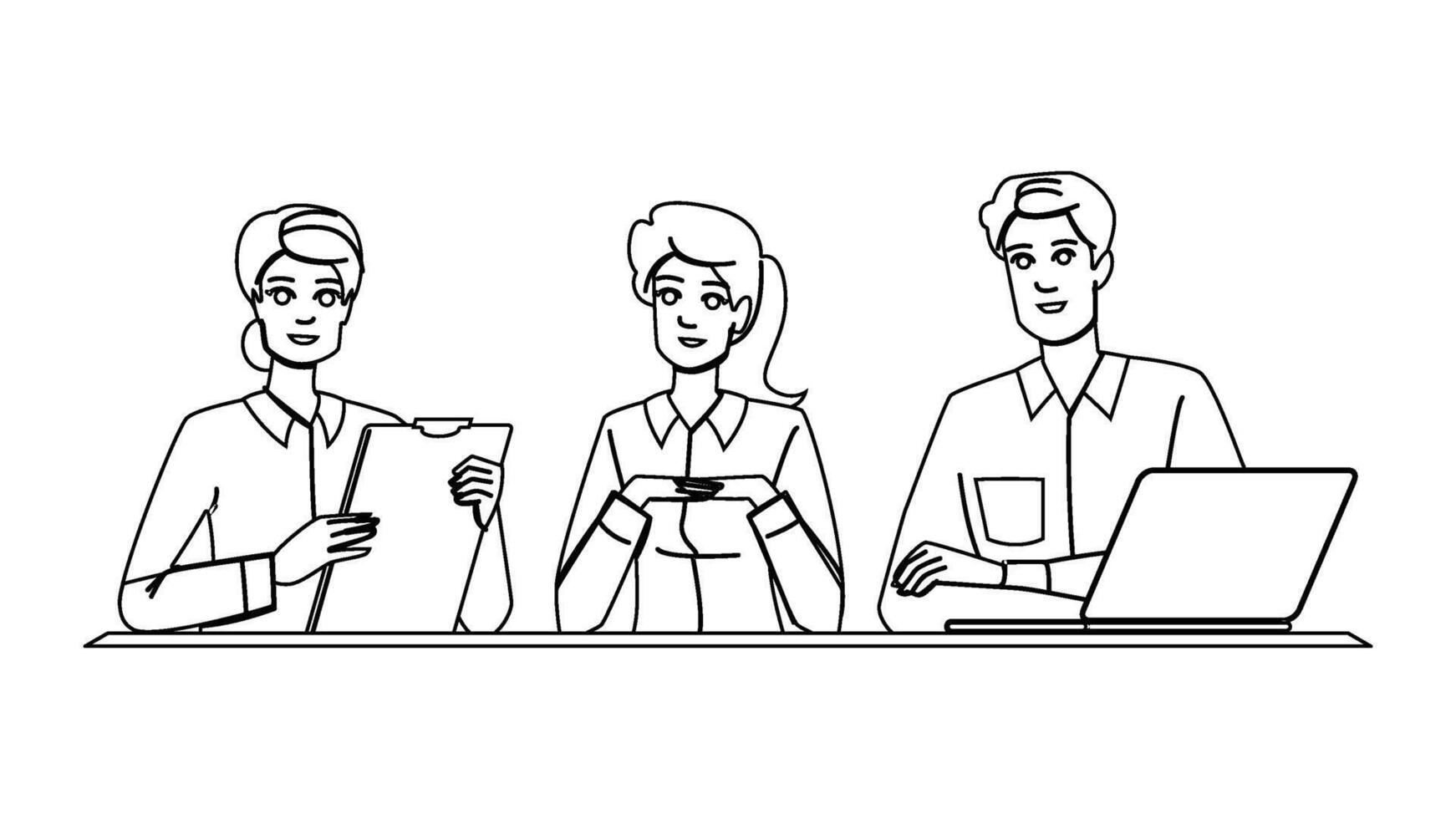 conference team work people vector