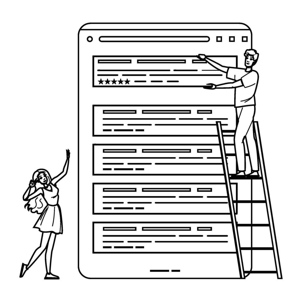 featured snippet people vector