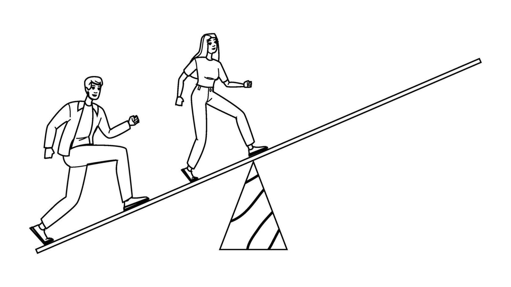 success risk taking people vector