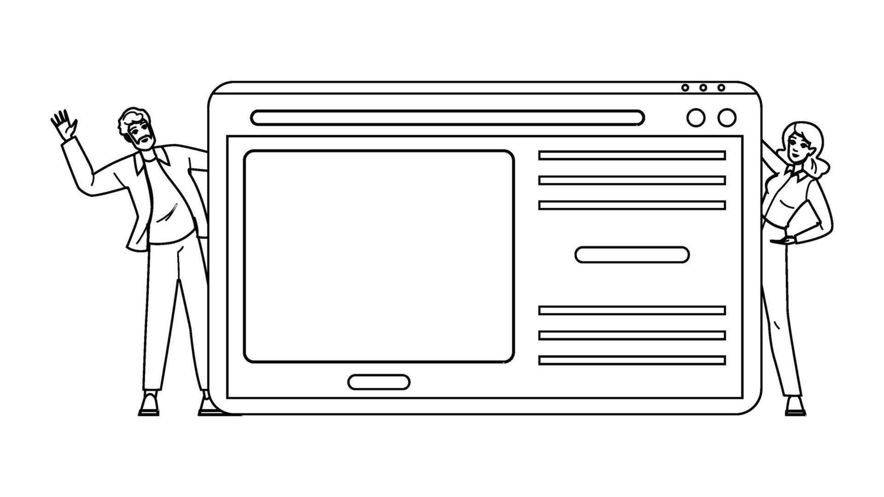 directory search engine marketing sem people vector