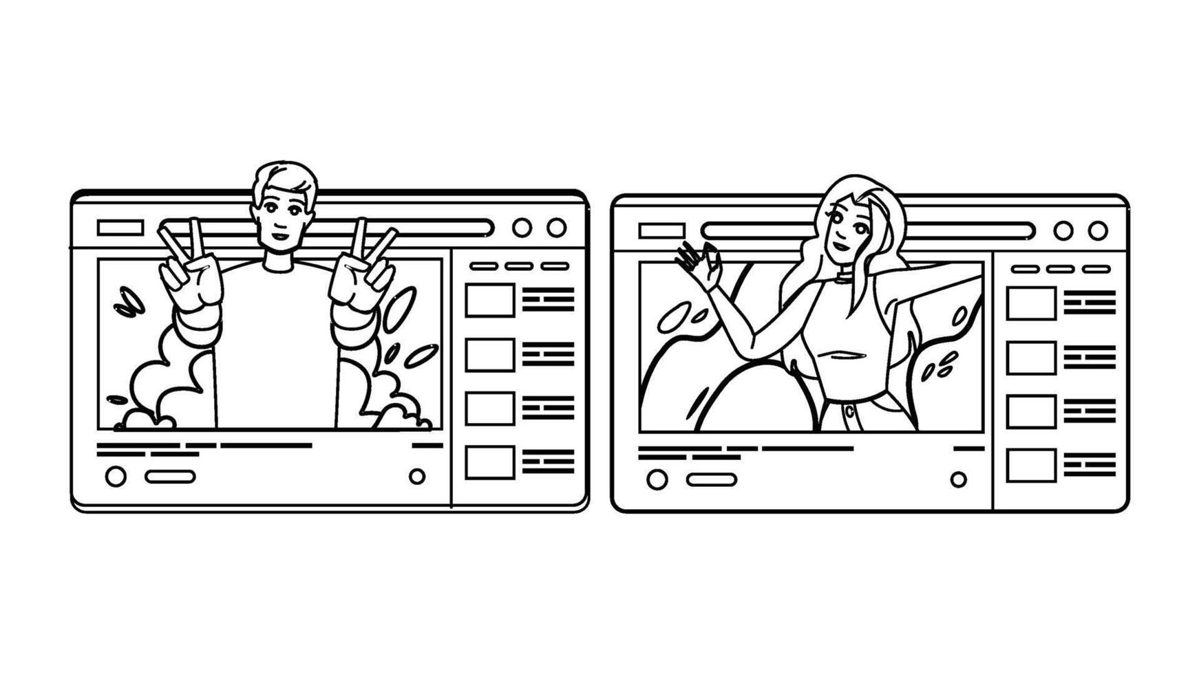 seo web people vector