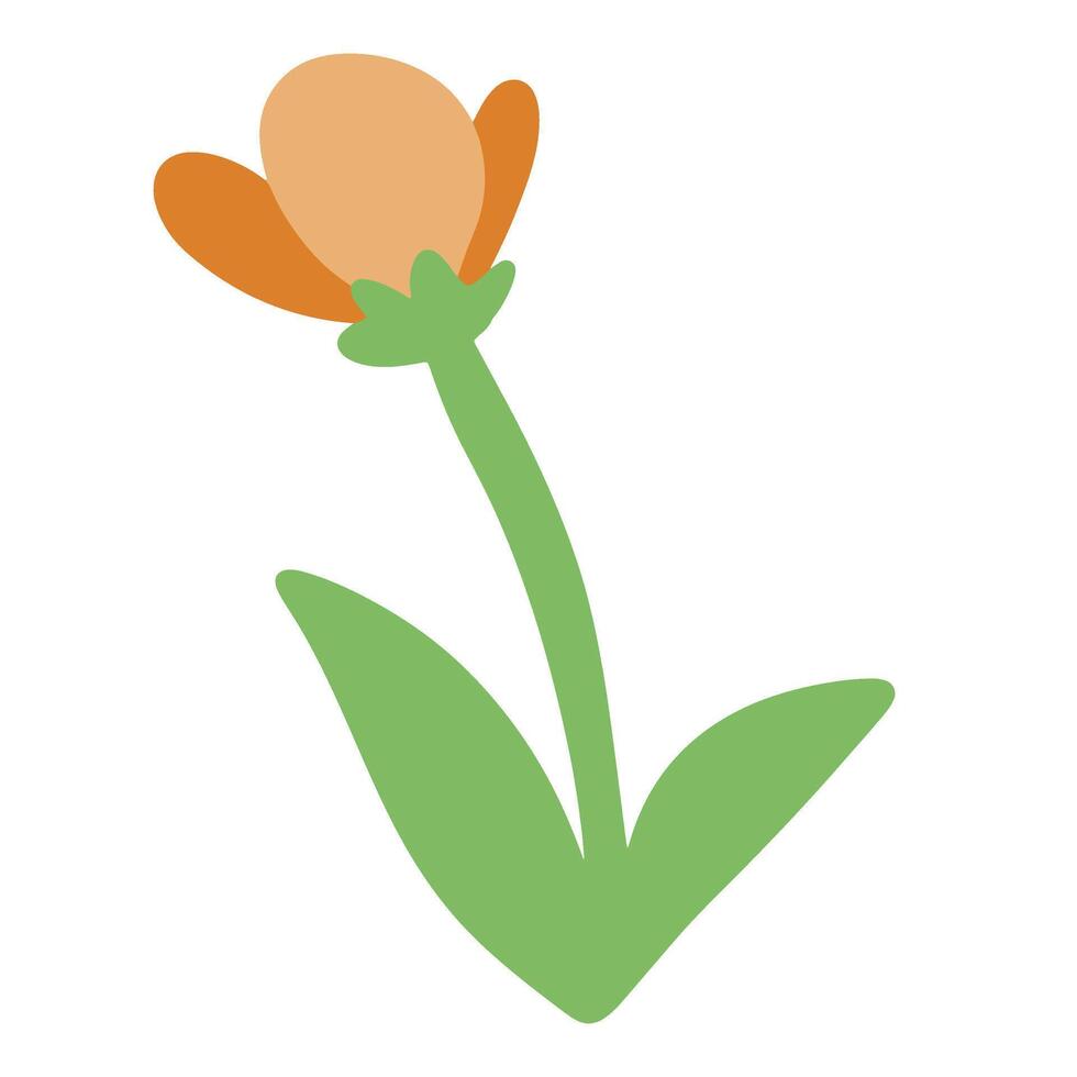 Illustration Cliparts Flowers vector