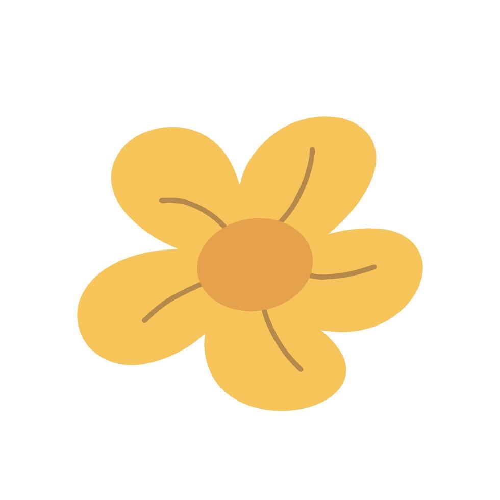 Spring Bloom Floral Illustrations vector