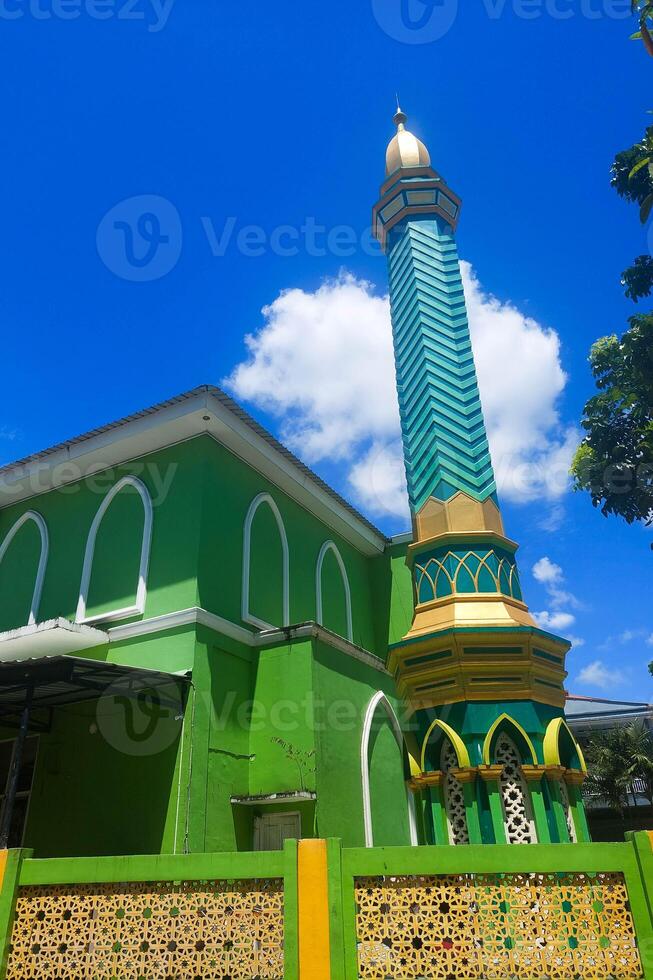 Front View of Mosque during the Day. photo