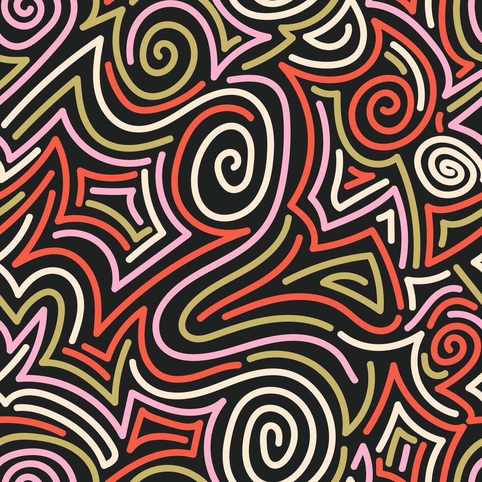 Background Colorful Abstract Geometric Lines and Shapes vector