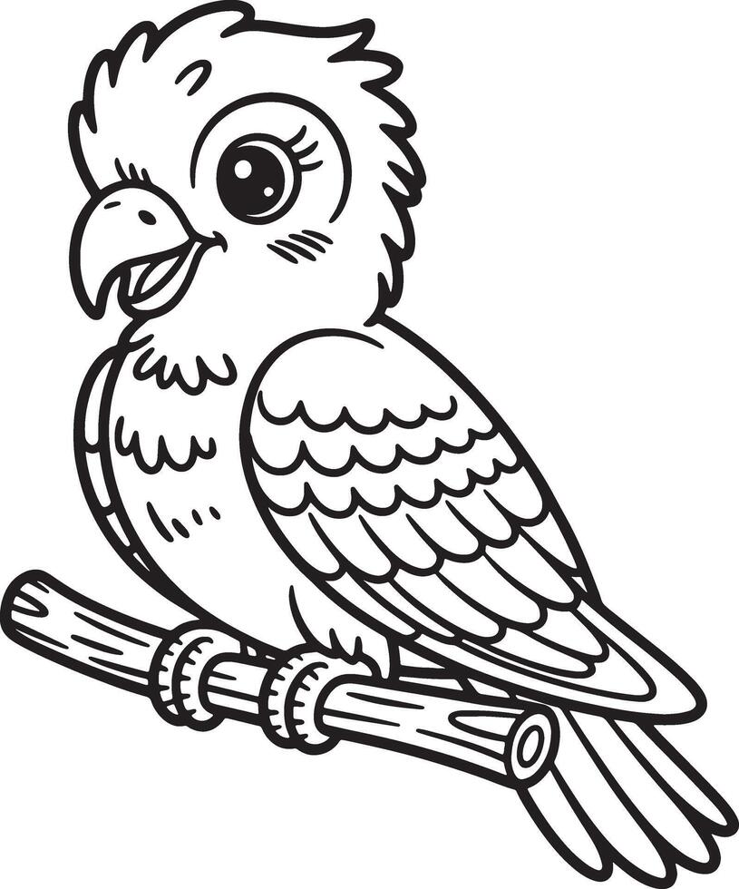 bird line art design illustration premium quality vector