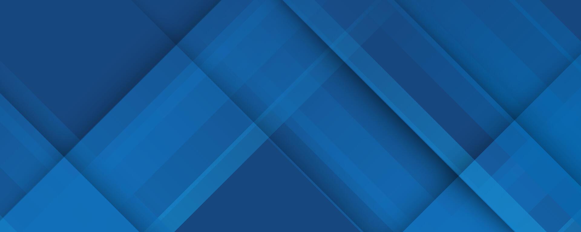 Blue background with abstract box rectangle geometric shapes modern element for banner, presentation design and flyer vector