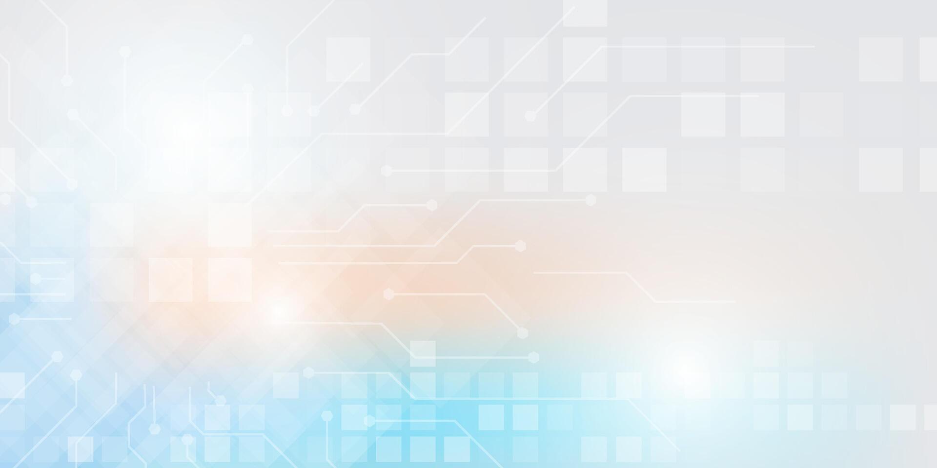 abstract space ray circuit cyber high technology business background vector